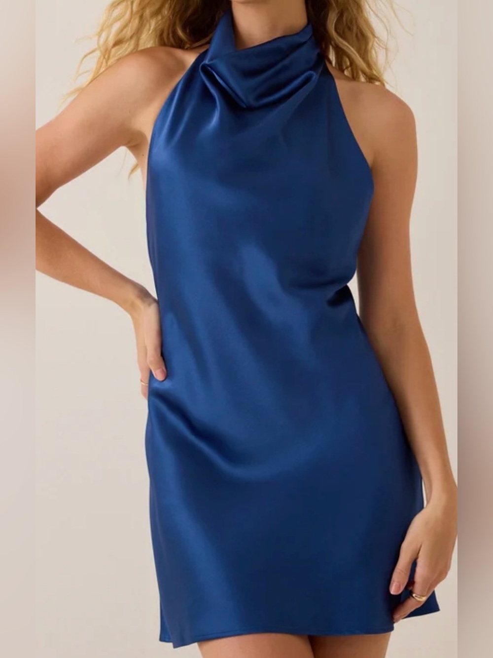 Altar’d State Satin Mini Dress